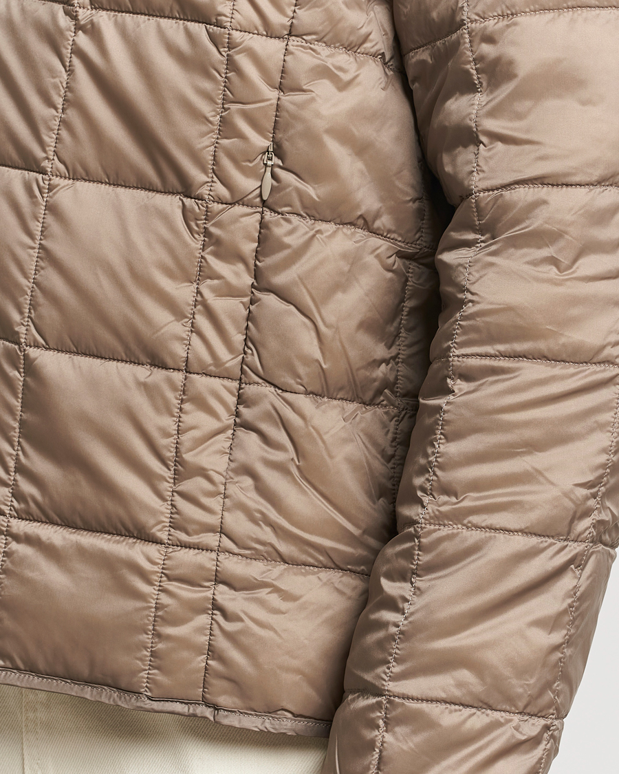 Uomini | Giacche | TAION | Crew Neck W-Zip Down Jacket Khaki