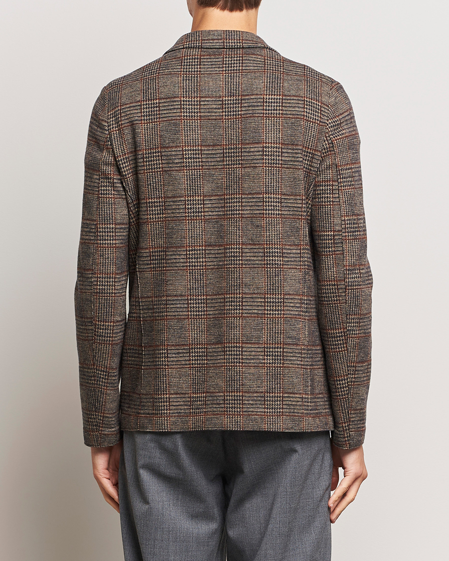 Uomini | Blazers | Harris Wharf London | Two Buttoned Loro Piana Wool Blazer Brown
