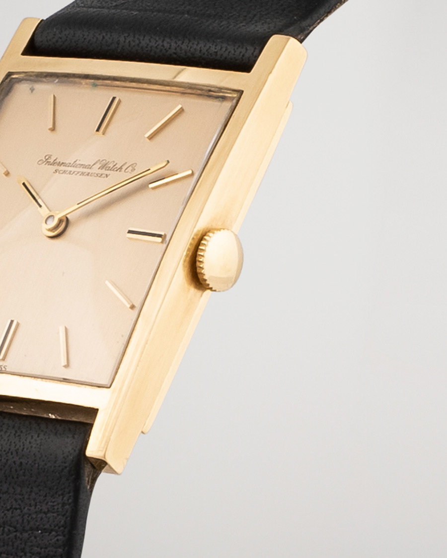 Uomini | IWC Pre-Owned Tank 18K Gold Black | IWC Pre-Owned | Tank 18K Gold Black
