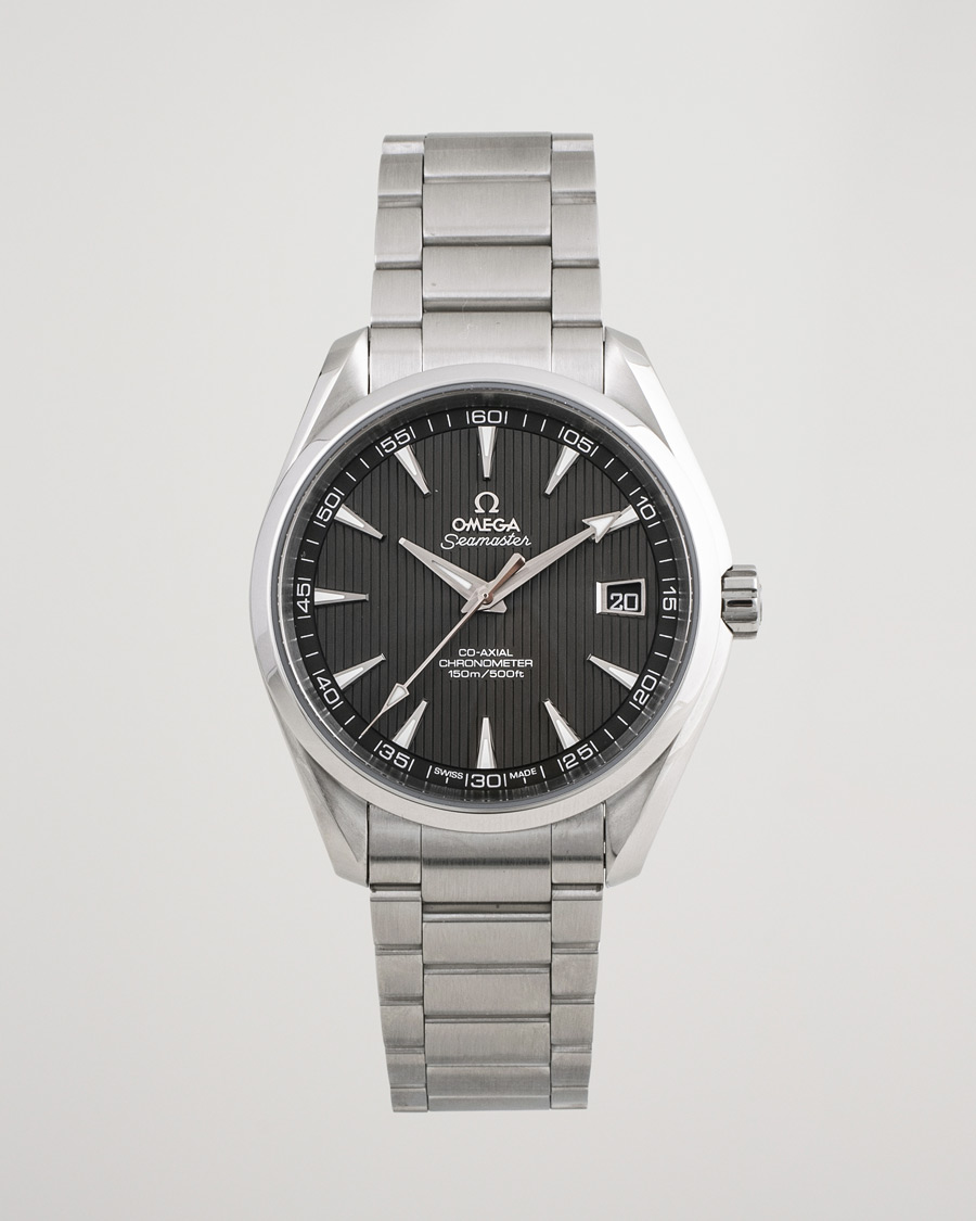 Uomini | Omega Pre-Owned Seamaster Aqua Terra 231.13.42.21.06.001 Steel Grey | Omega Pre-Owned | Seamaster Aqua Terra 231.13.42.21.06.001 Steel Grey