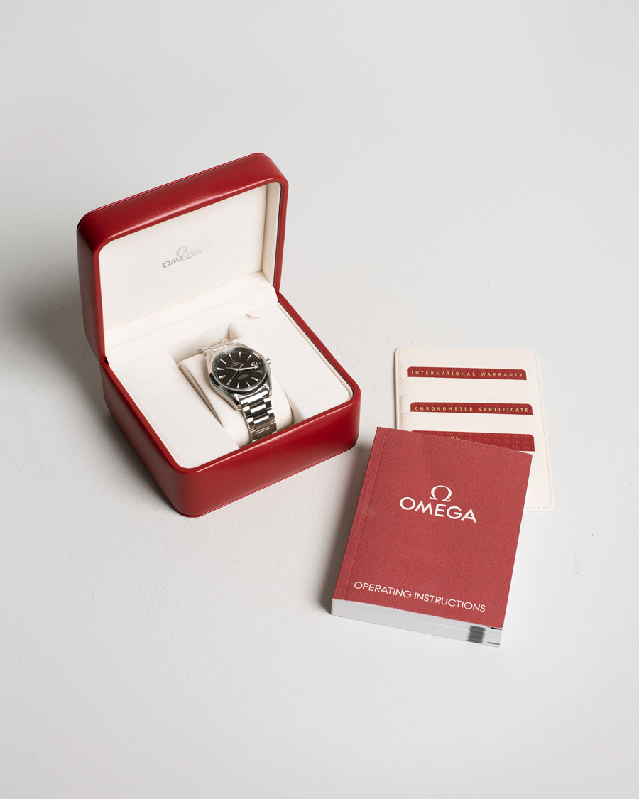 Uomini | Omega Pre-Owned Seamaster Aqua Terra 231.13.42.21.06.001 Steel Grey | Omega Pre-Owned | Seamaster Aqua Terra 231.13.42.21.06.001 Steel Grey