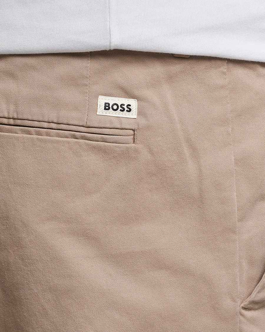 Uomini | Pantaloni | BOSS BLACK | Kaito1 Chinos Open Beige