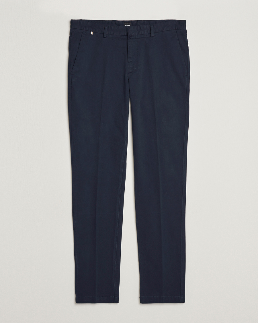 Uomini | Pantaloni | BOSS BLACK | Kaito1 Chinos Dark Blue