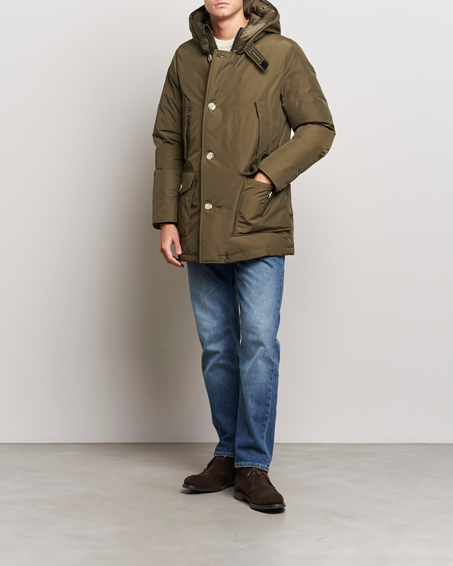 Uomini | Giacche | Woolrich | Arctic Parka No Fur Dark Green