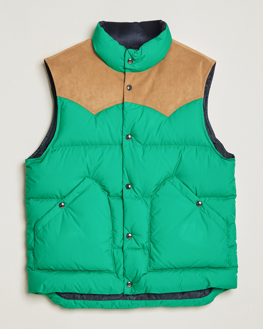 Uomini | Giacche | Woolrich | Western Down Vest Kelly Green