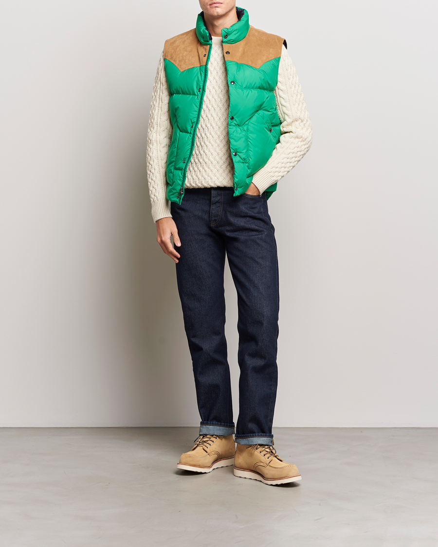 Uomini | Giacche | Woolrich | Western Down Vest Kelly Green