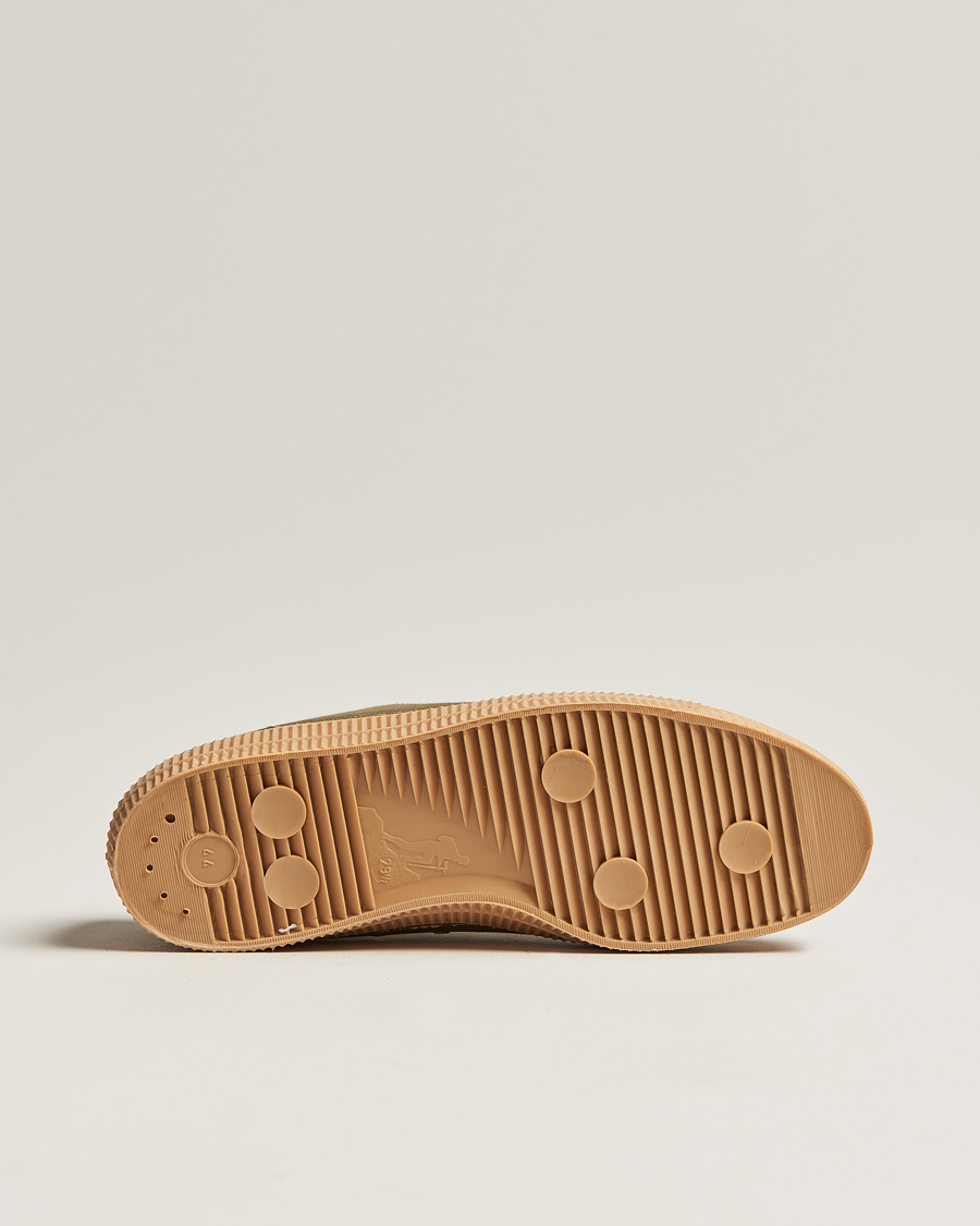 Uomini | Sneakers | Novesta | Star Master Organic Cotton Sneaker Military/Transparant