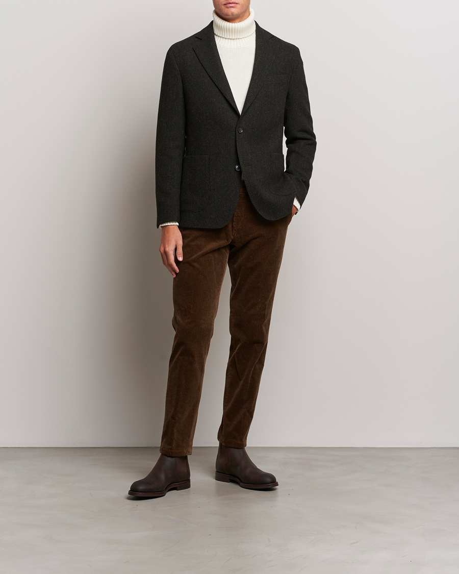 Uomini | Pantaloni | Oscar Jacobson | Denz Corduroy Trousers Camel