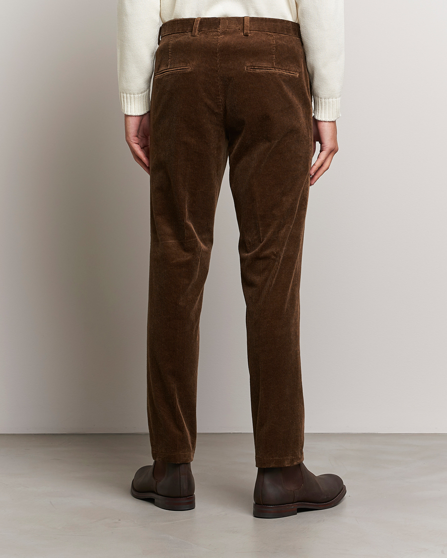Uomini | Pantaloni | Oscar Jacobson | Denz Corduroy Trousers Camel