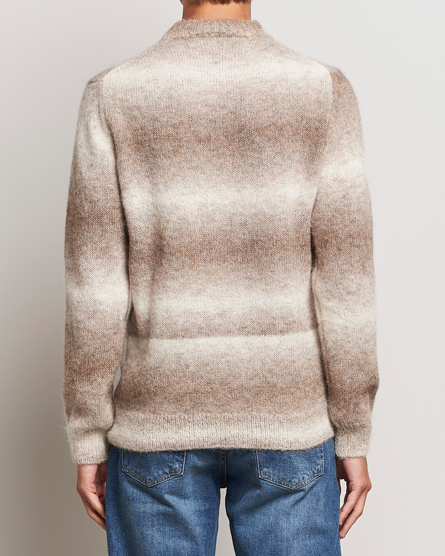 Uomini | Maglieria | Oscar Jacobson | Valter Alpaca Knitted Sweater Beige