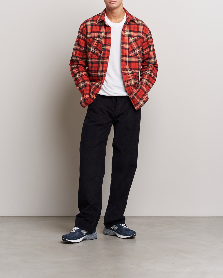 Uomini | Pantaloni | Nudie Jeans | Tuff Tony Corduroy Pants Navy