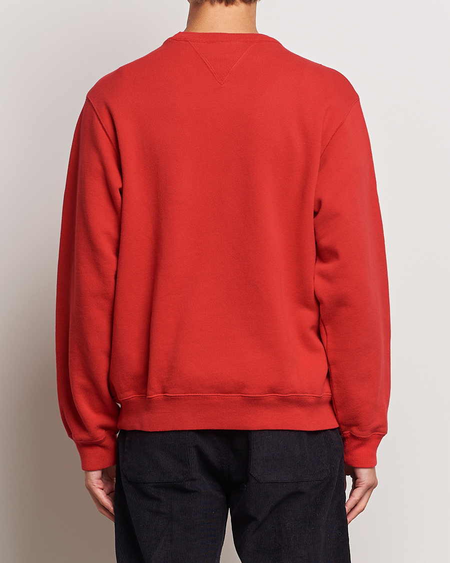 Uomini | Maglieria | Nudie Jeans | Lasse Future Crew Neck Sweatshirt Red Alert