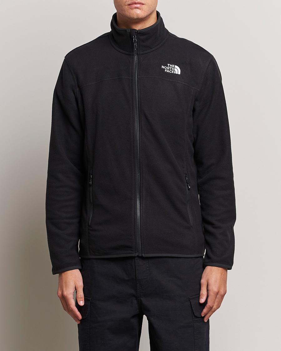 Uomini | Maglieria | The North Face | Glacier Full Zip Fleece Black