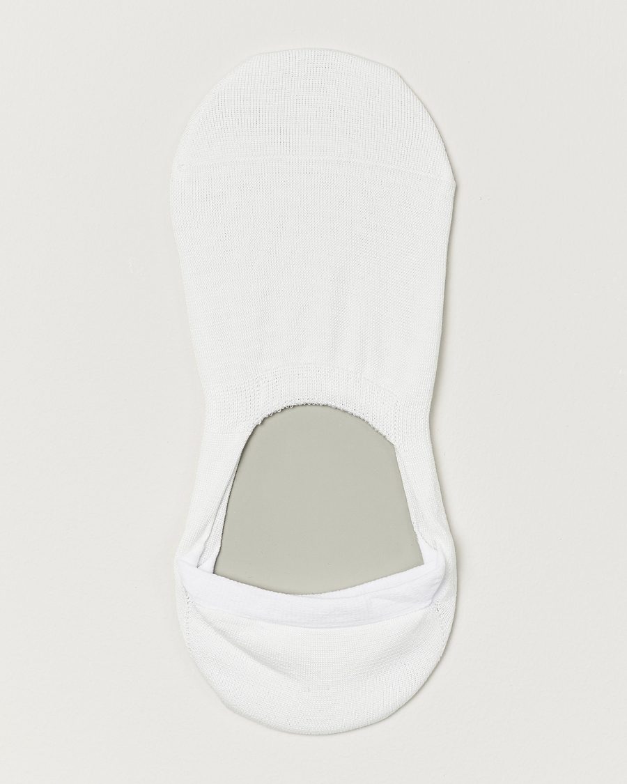 Uomini | Biancheria intima | Bresciani | Step in Ghost Socks White