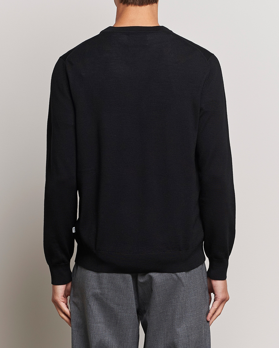 Uomini | Maglieria | NN07 | Ted Merino Crew Neck Pullover Black