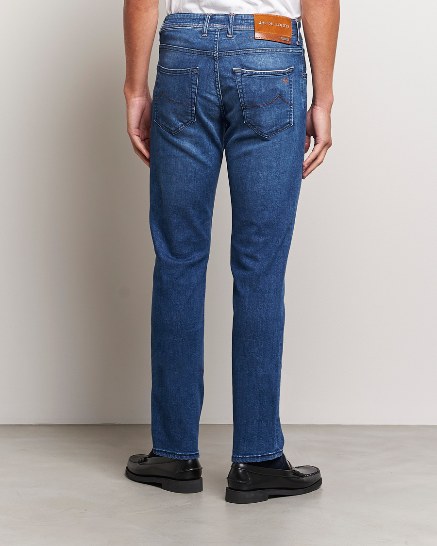 Uomini | Jeans | Jacob Cohën | Nick Limited Edition Slim Fit Jeans Mid Blue