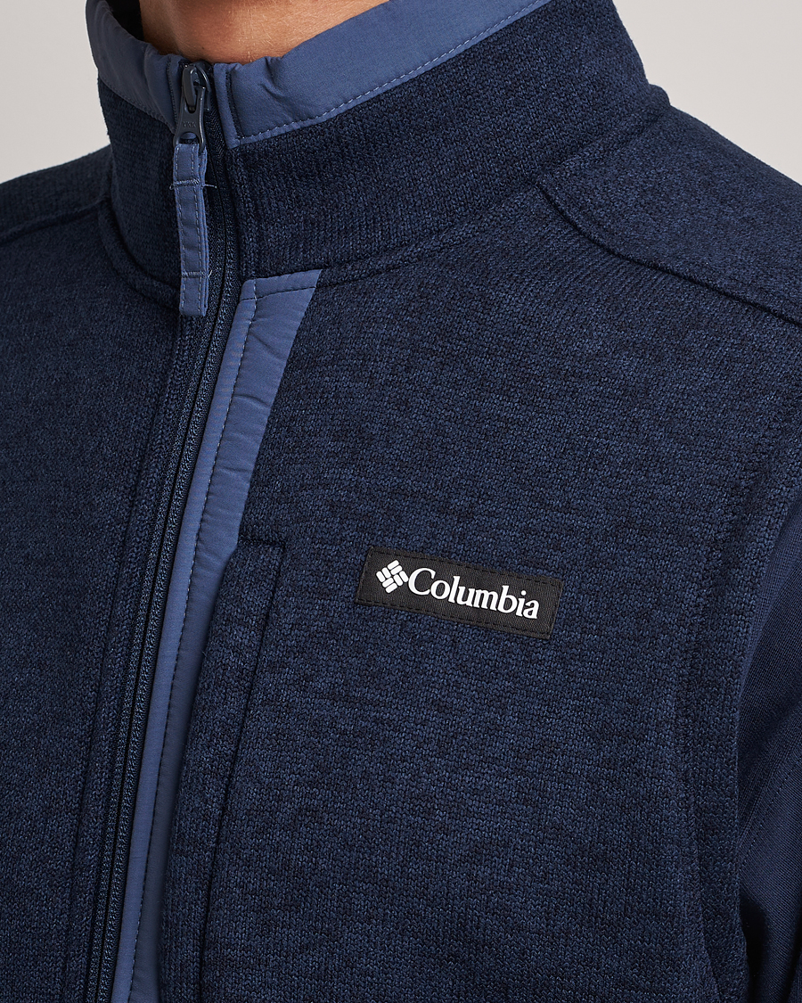 Uomini | Maglieria | Columbia | Sweater Weather Fleece Vest Navy Heather