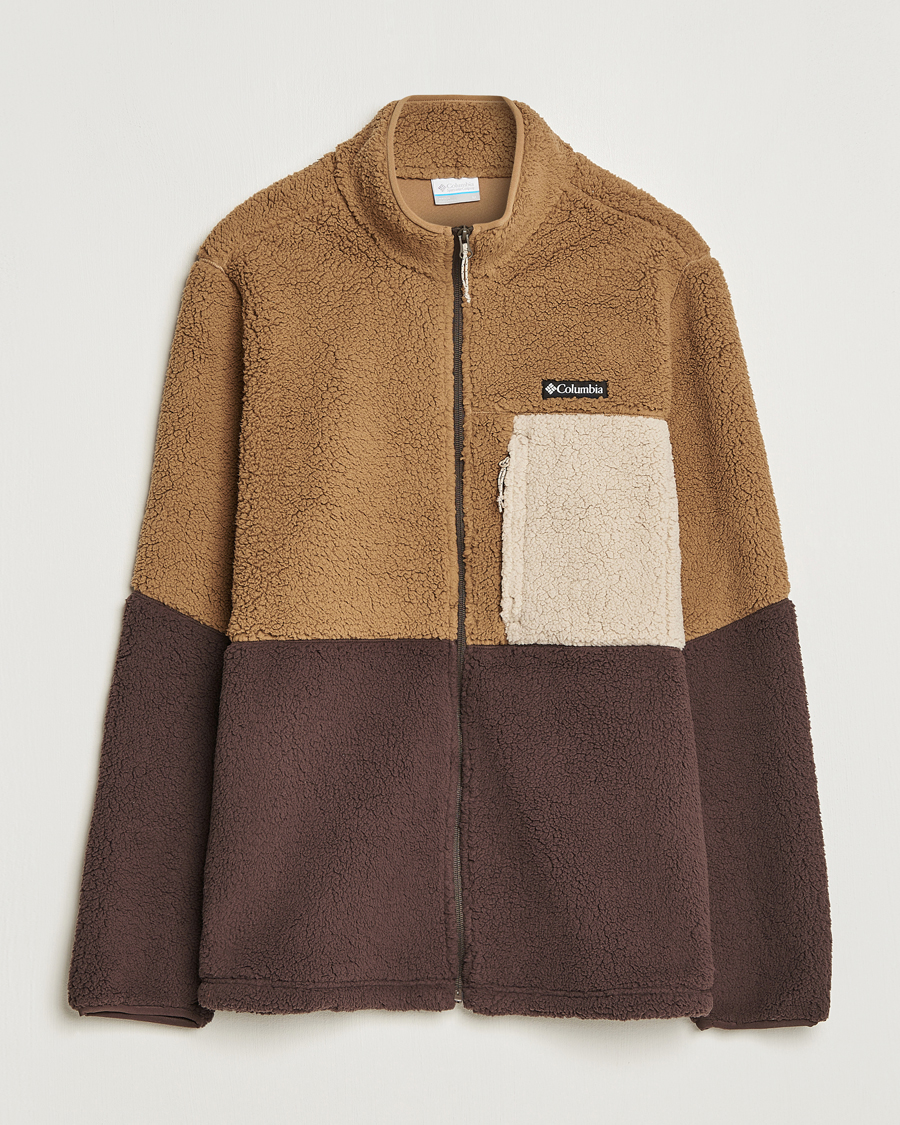 Uomini | Maglieria | Columbia | Mountainside Heavyweight Full Zip Fleece Delta/Cordovan