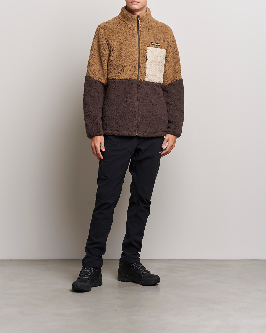 Uomini | Maglieria | Columbia | Mountainside Heavyweight Full Zip Fleece Delta/Cordovan
