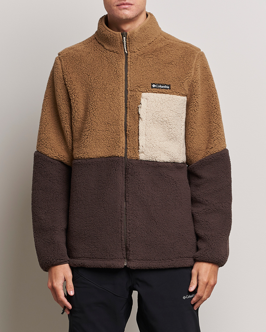 Uomini | Maglieria | Columbia | Mountainside Heavyweight Full Zip Fleece Delta/Cordovan