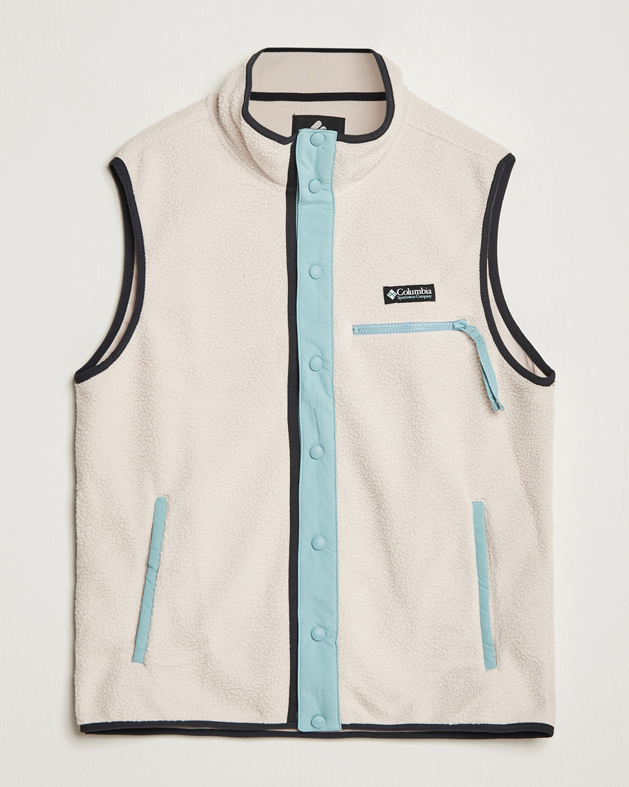 Uomini | Maglieria | Columbia | Helvetia Fleece Vest Dark Stone