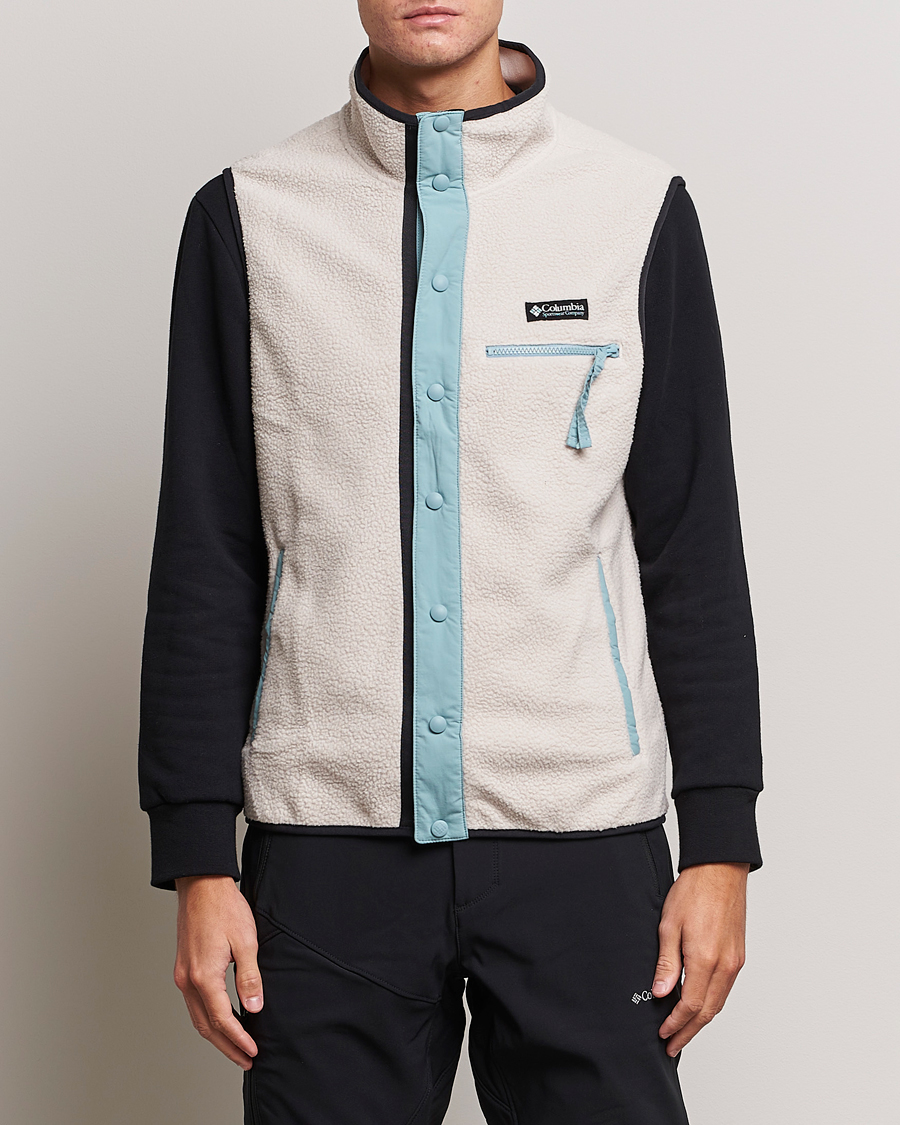 Uomini | Maglieria | Columbia | Helvetia Fleece Vest Dark Stone