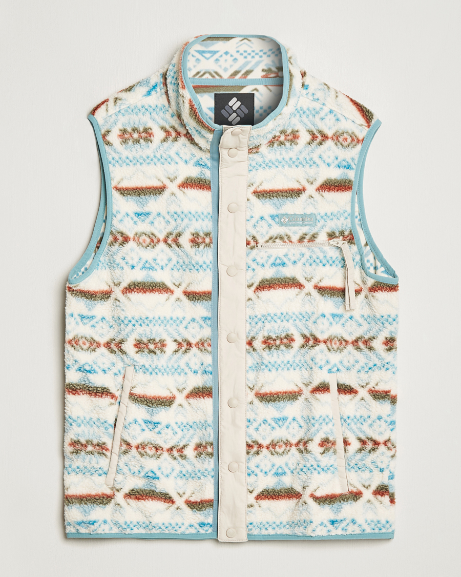 Uomini | Maglieria | Columbia | Helvetia Fleece Vest Stone Blue