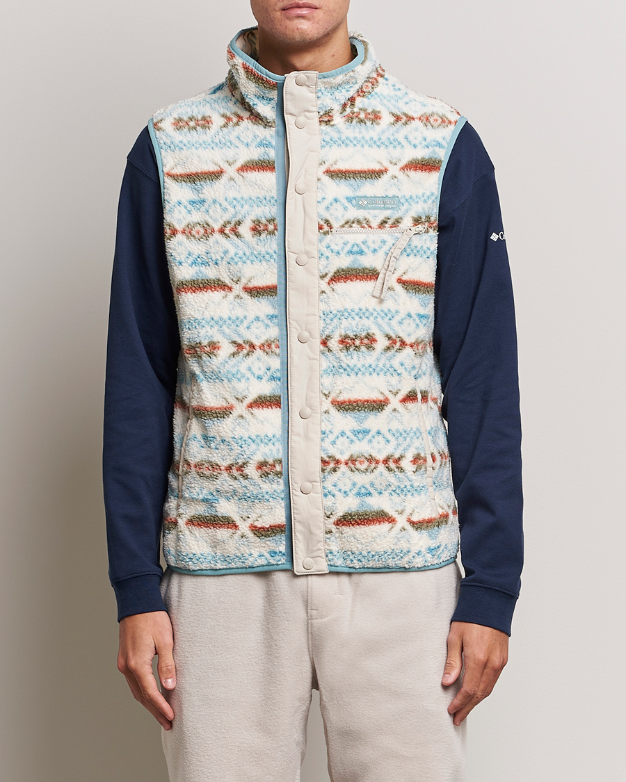 Uomini | Maglieria | Columbia | Helvetia Fleece Vest Stone Blue