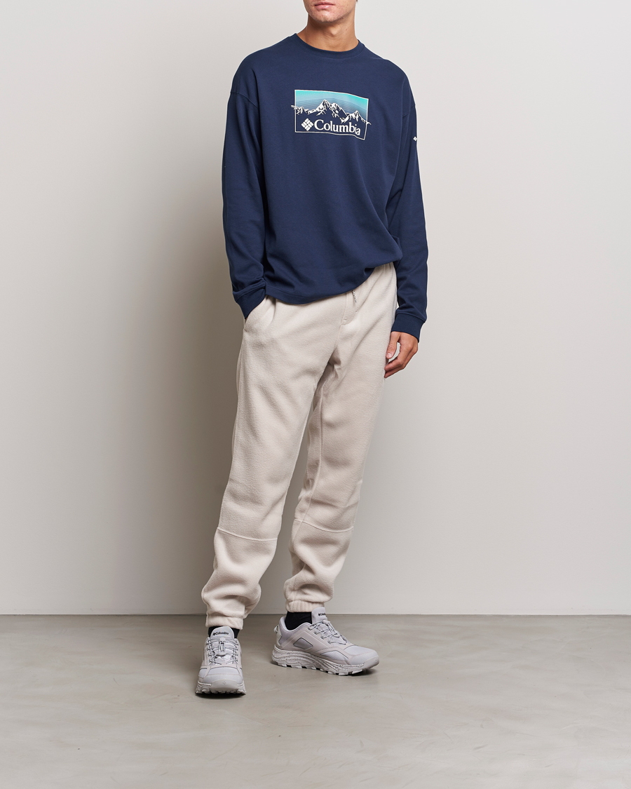 Uomini | T-shirt | Columbia | Duxbery Relaxed Long Sleeve T-Shirt Collegiate Navy