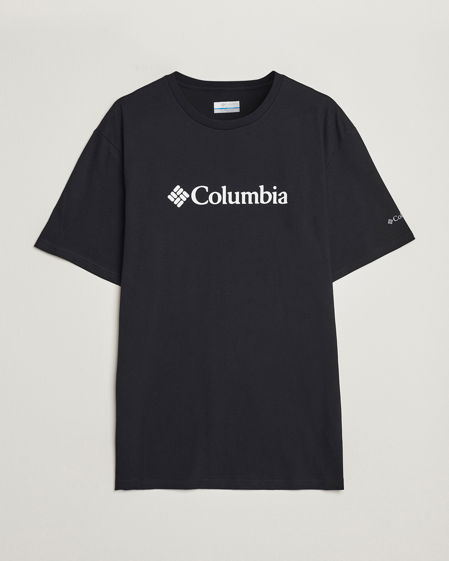 Uomini | T-shirt | Columbia | Organic Cotton Basic Logo T-Shirt Black