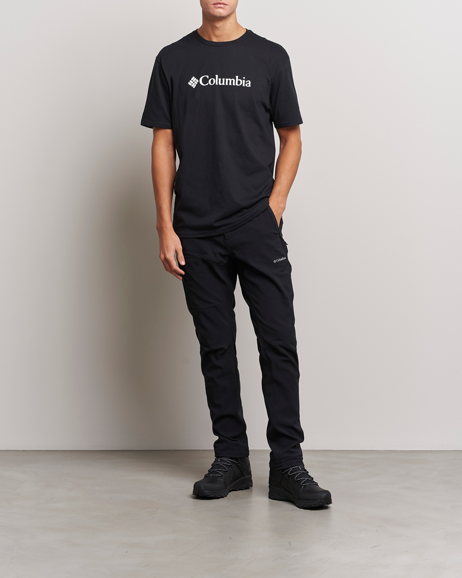 Uomini | T-shirt | Columbia | Organic Cotton Basic Logo T-Shirt Black