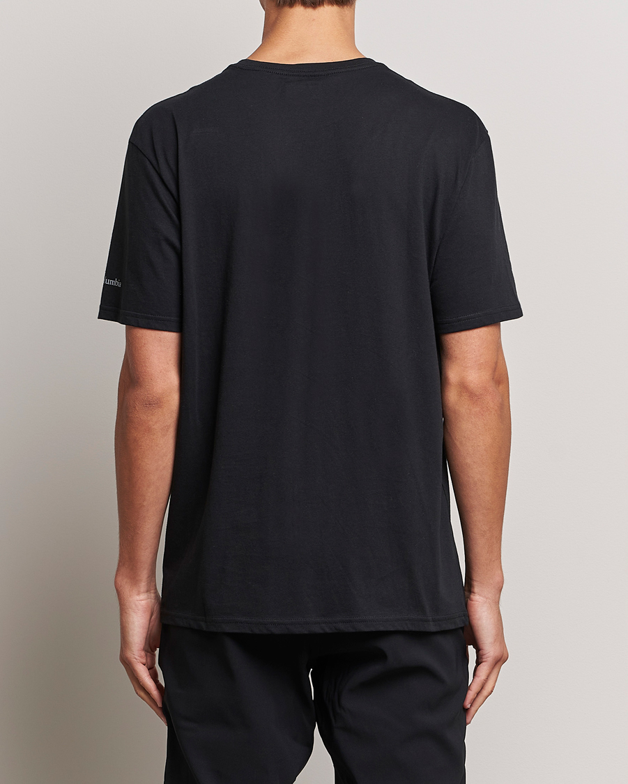 Uomini | T-shirt | Columbia | Organic Cotton Basic Logo T-Shirt Black