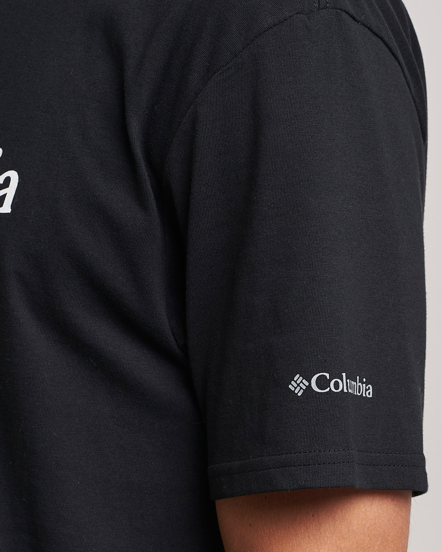 Uomini | T-shirt | Columbia | Organic Cotton Basic Logo T-Shirt Black