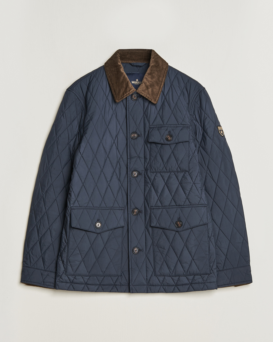 Uomini | Giacche | Morris | Thornhill Quilted Jacket Navy