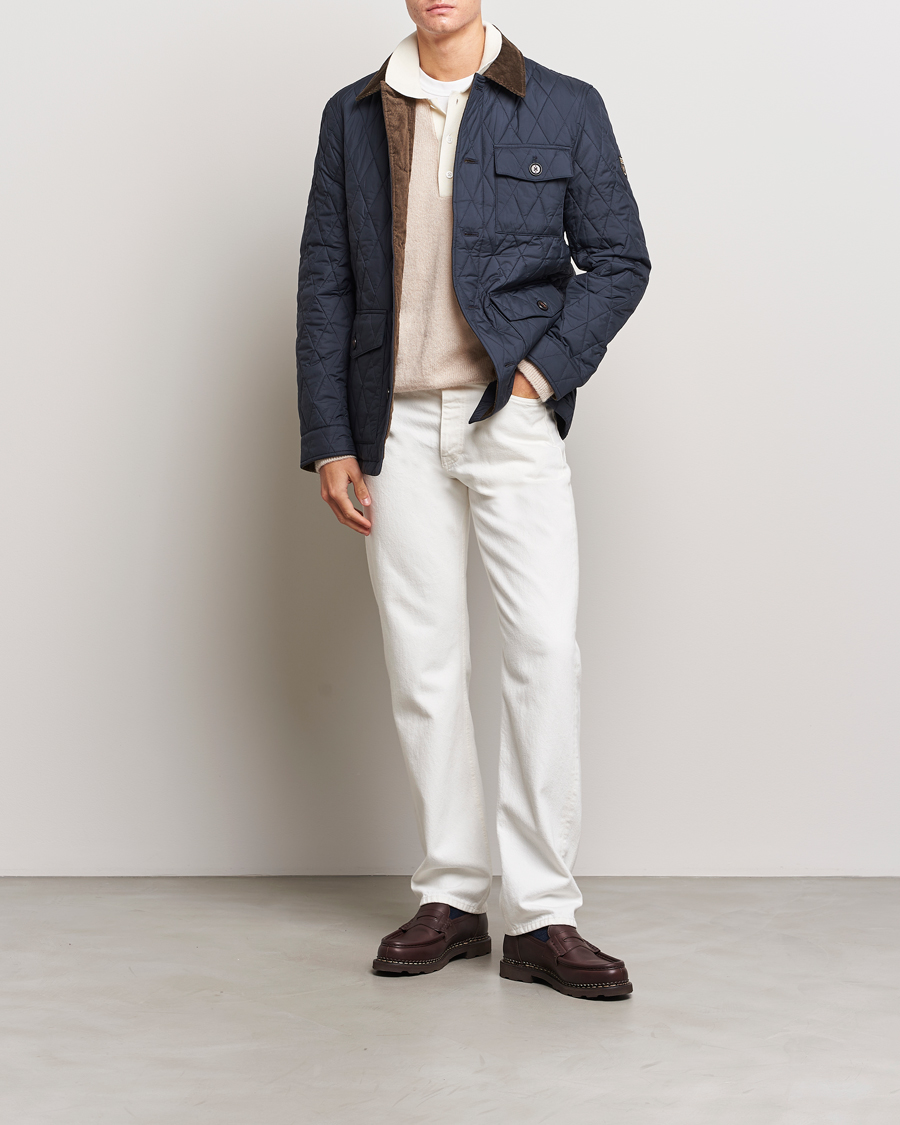 Uomini | Giacche | Morris | Thornhill Quilted Jacket Navy