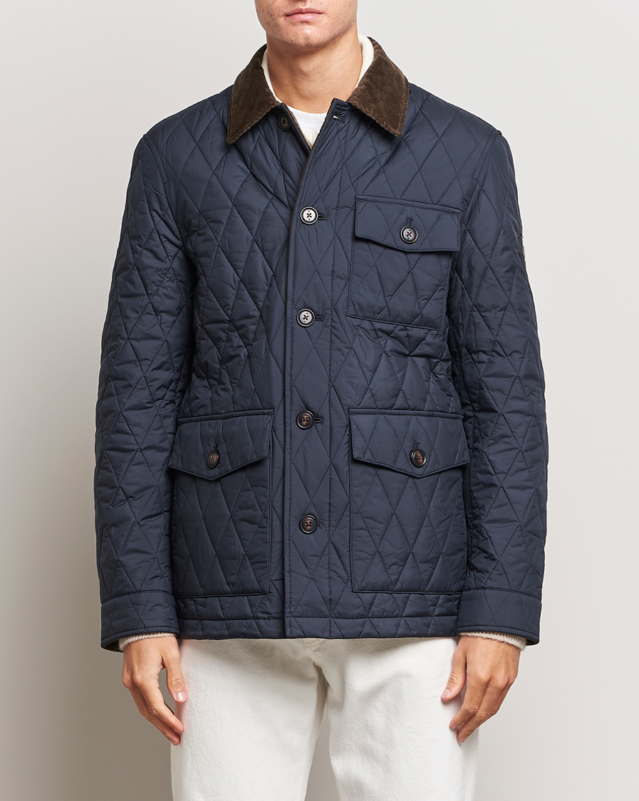 Uomini | Giacche | Morris | Thornhill Quilted Jacket Navy
