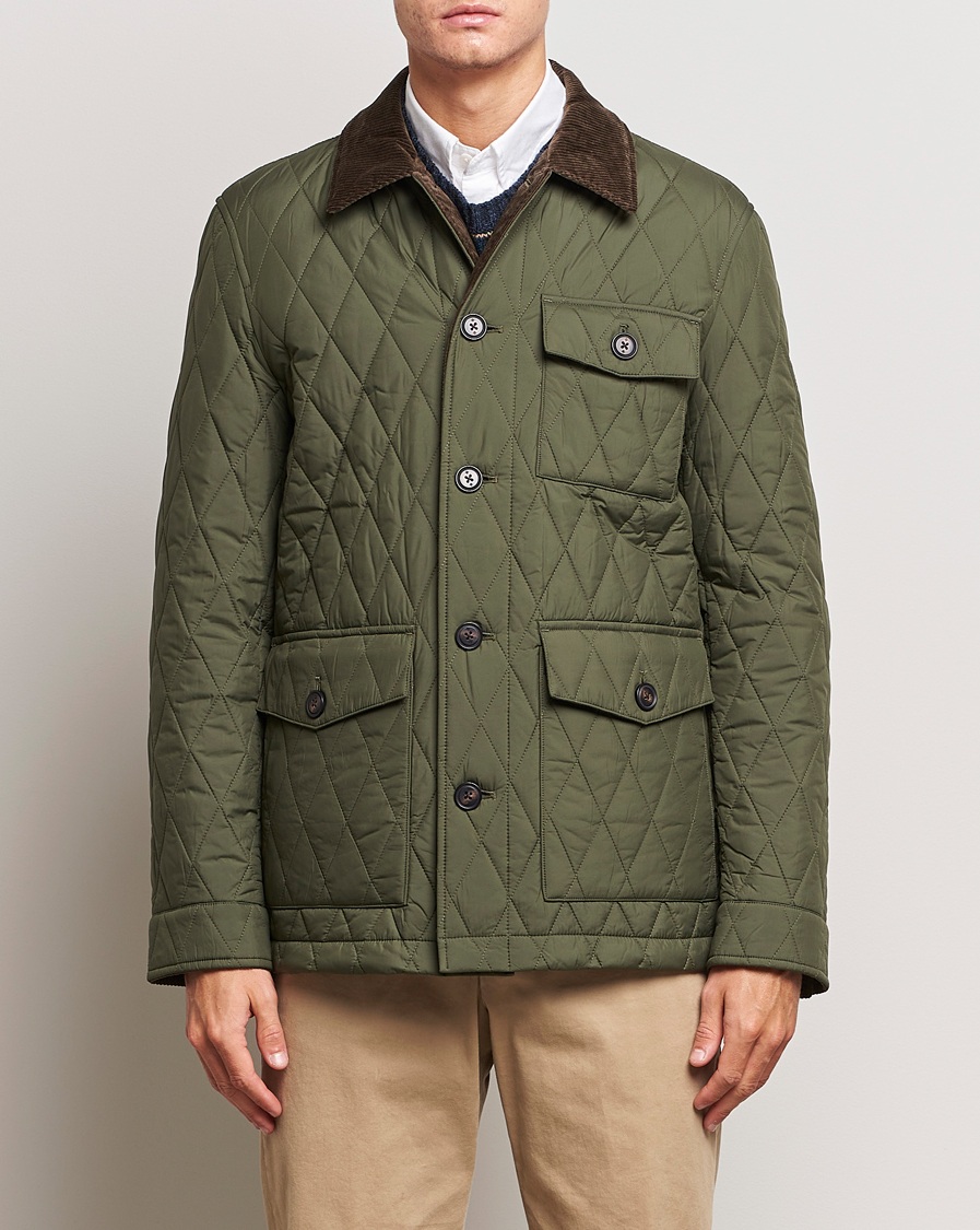Uomini | Giacche | Morris | Thornhill Quilted Jacket Olive