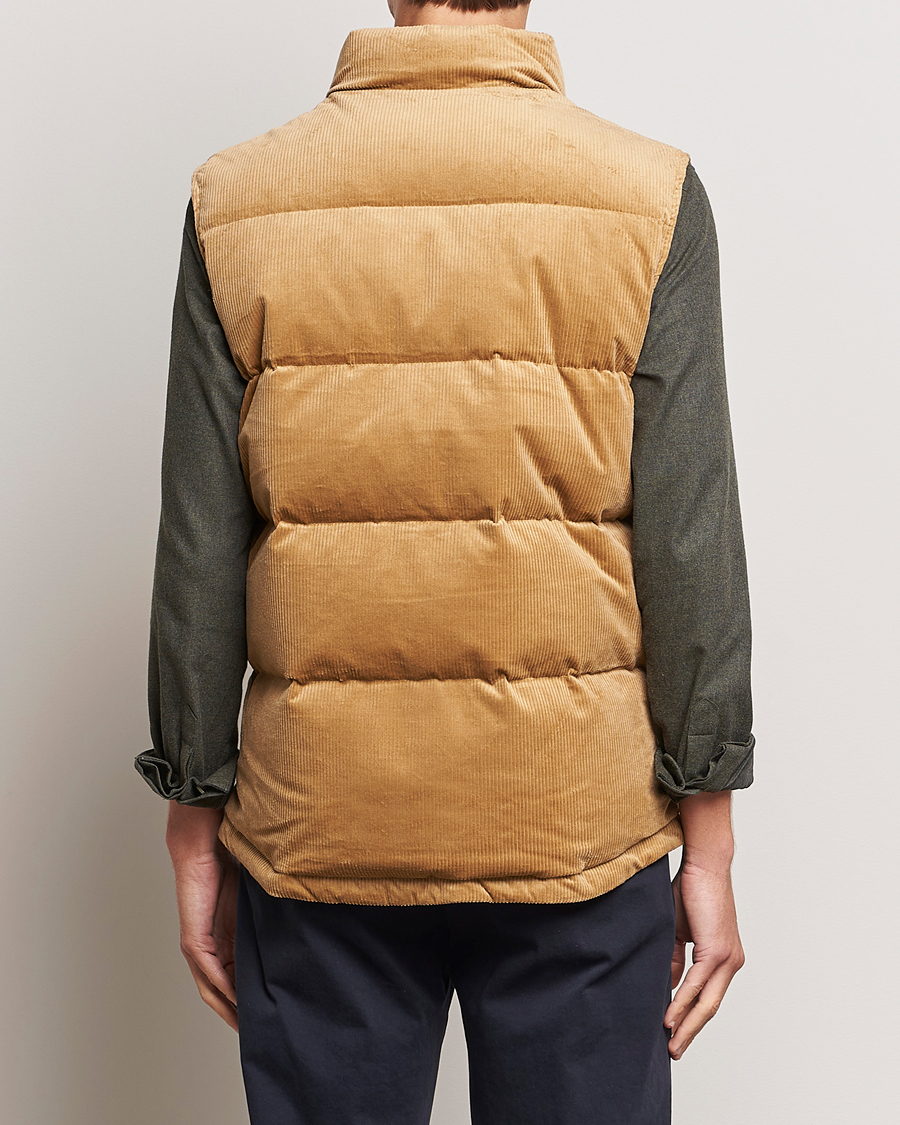 Uomini | Giacche | Morris | Kirkby Cord Vest Beige