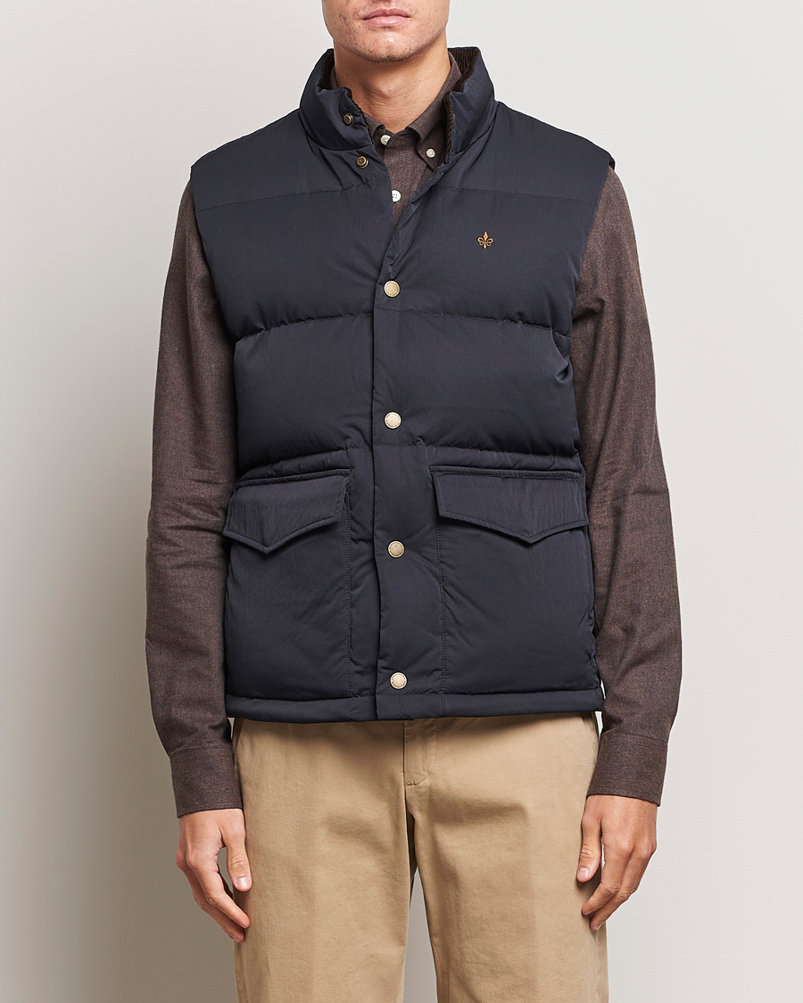 Uomini | Giacche | Morris | Lockley Down Vest Blue