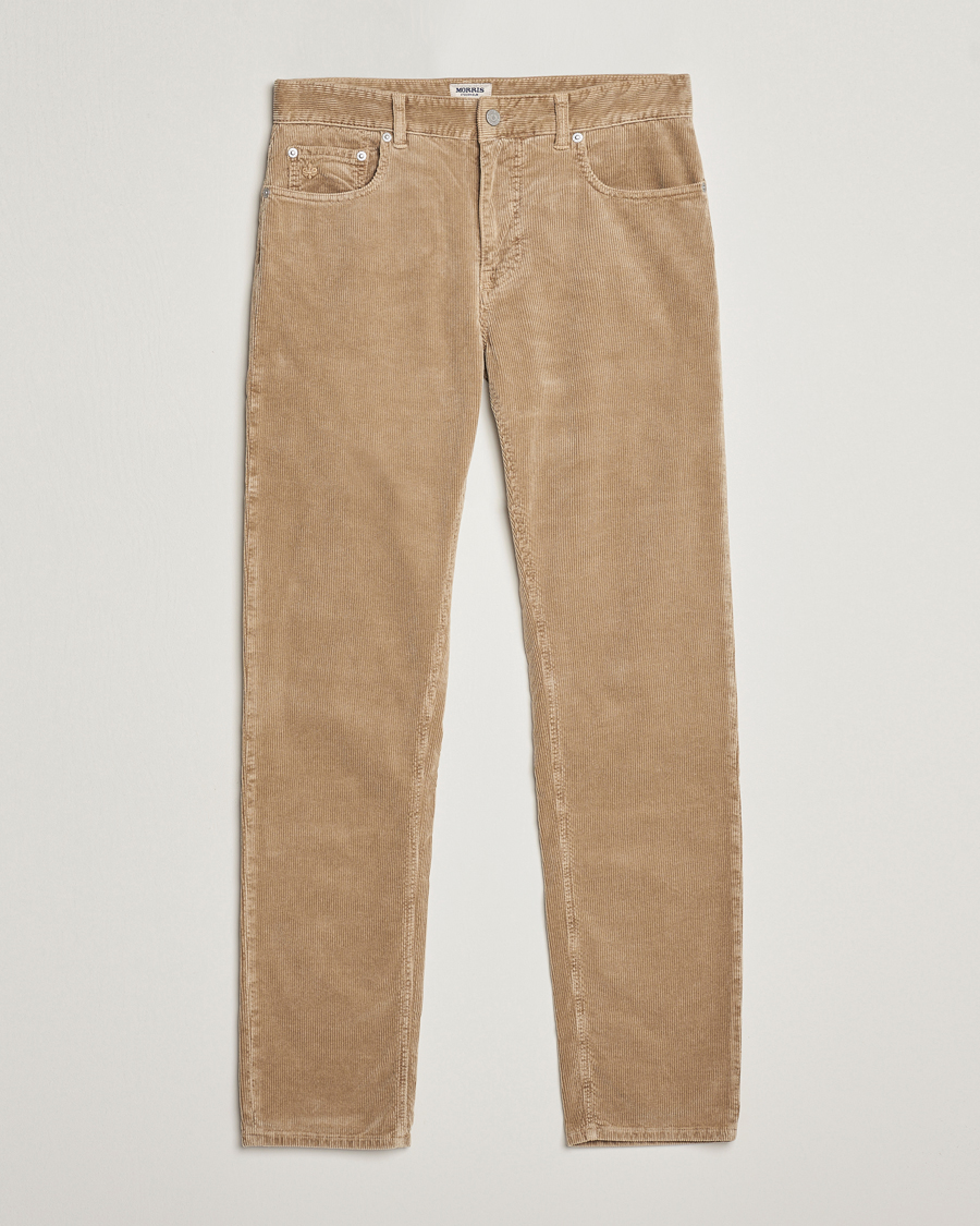 Uomini | Pantaloni | Morris | James Corduroy 5-Pocket Pant Camel