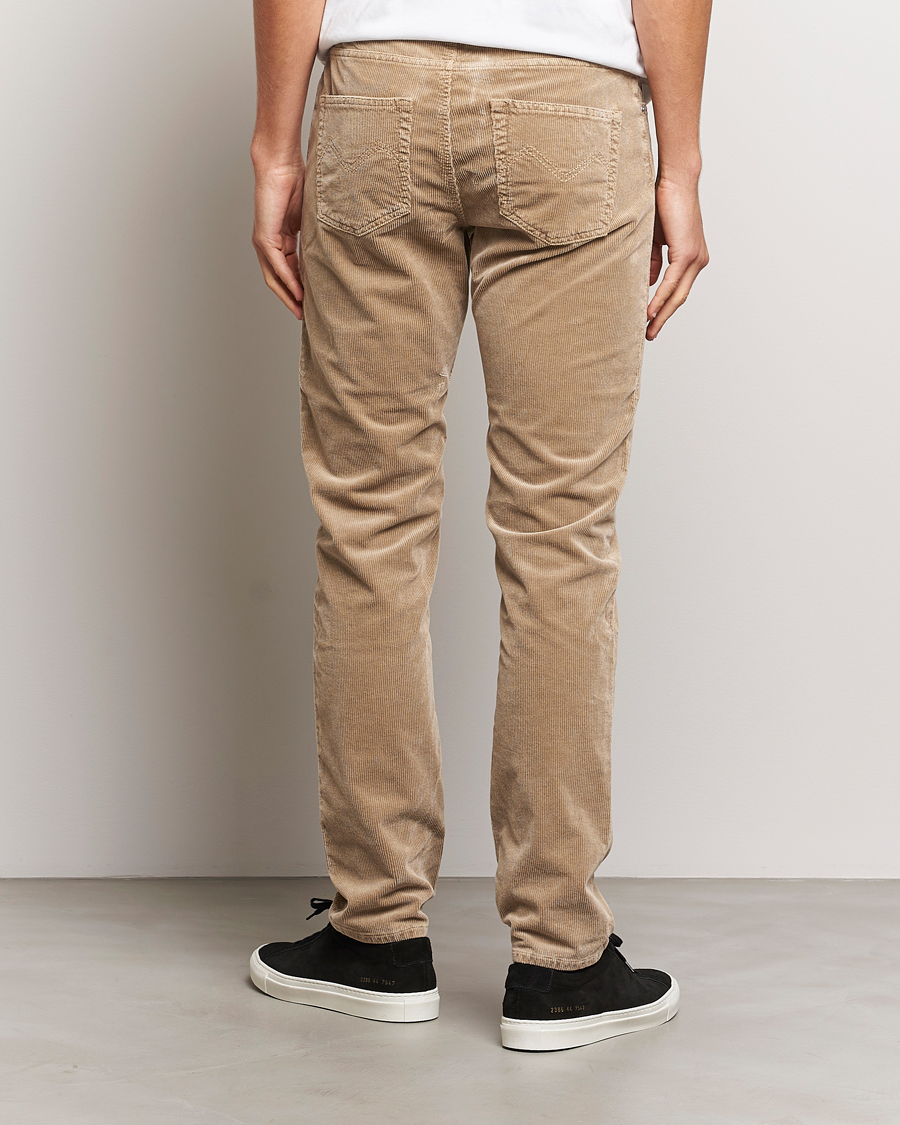 Uomini | Pantaloni | Morris | James Corduroy 5-Pocket Pant Camel