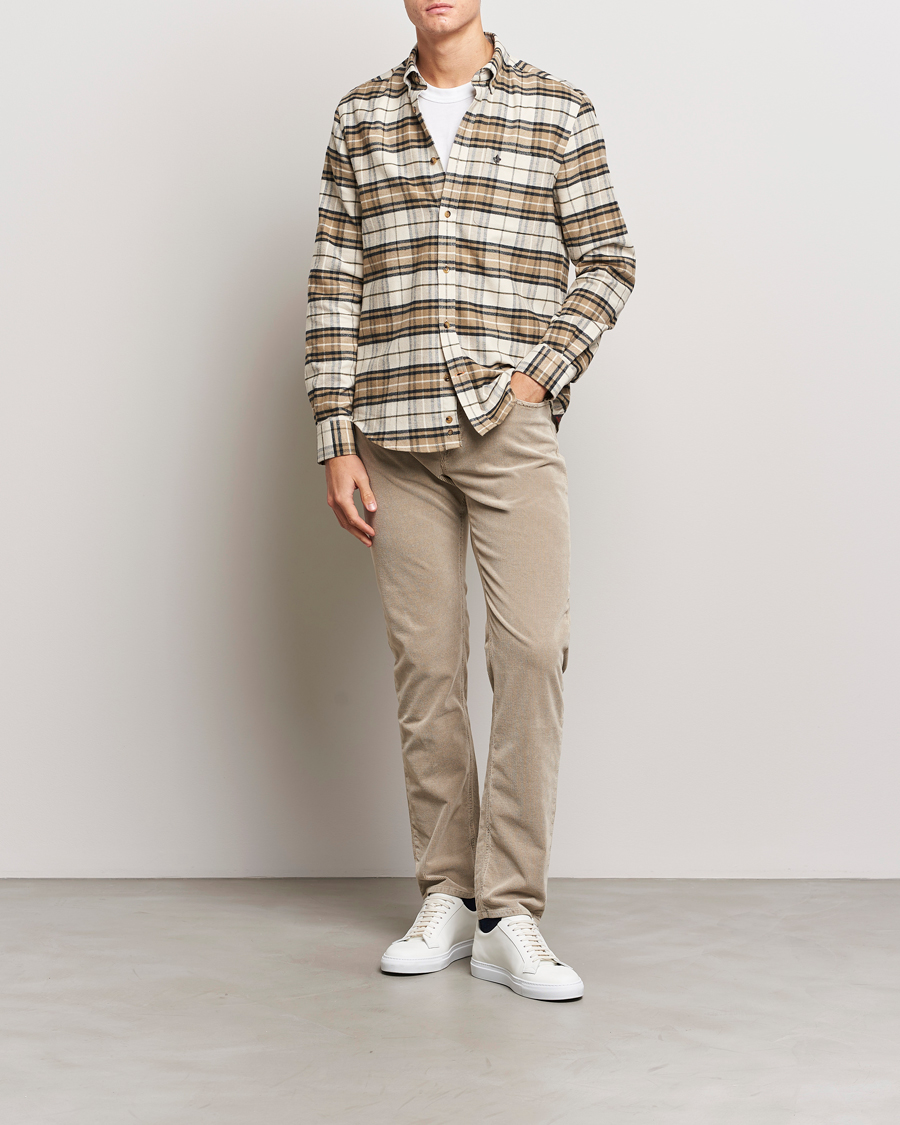 Uomini | Pantaloni | Morris | James Corduroy 5-Pocket Pant Grey