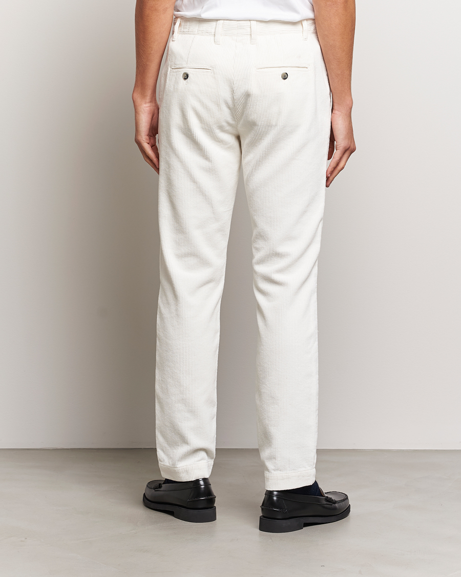 Uomini | Pantaloni | Morris | Jeffrey Corduroy Chinos Off White