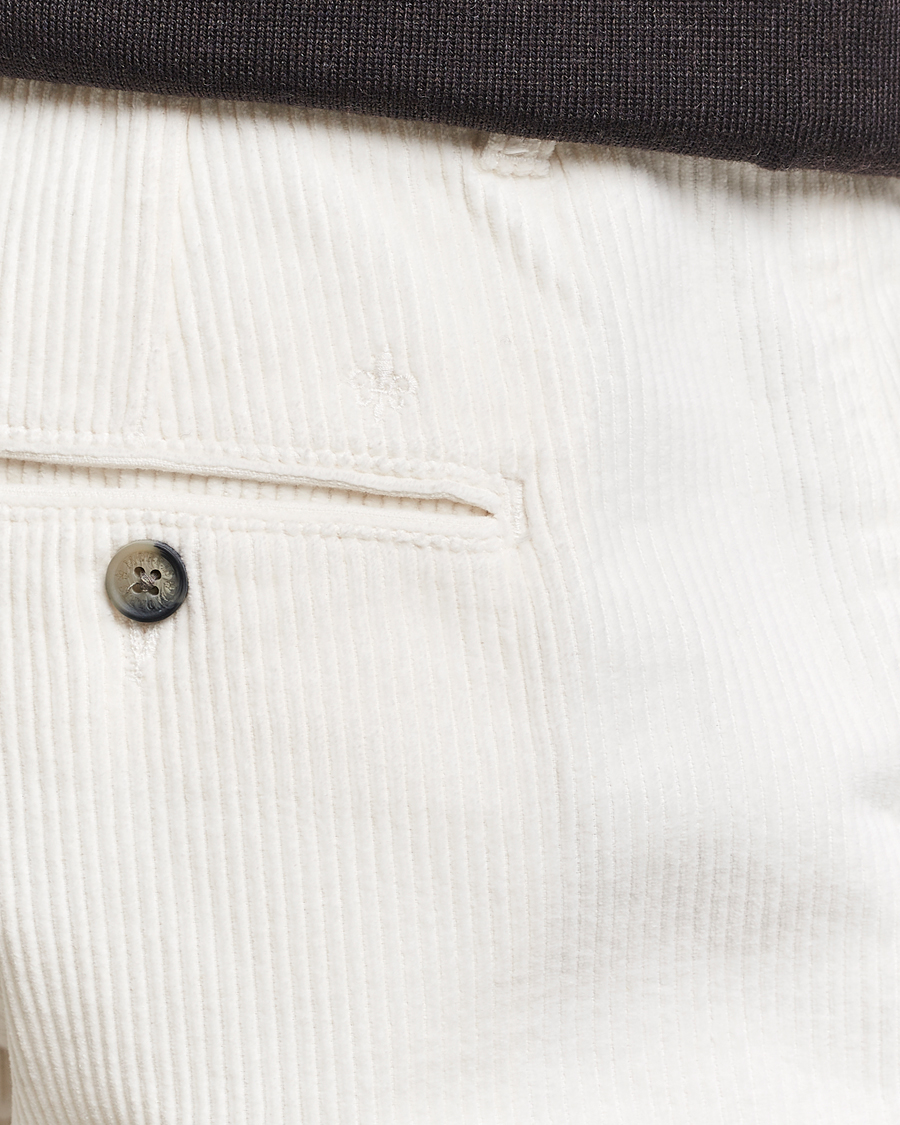 Uomini | Pantaloni | Morris | Jeffrey Corduroy Chinos Off White