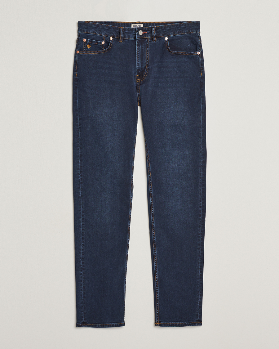 Uomini | Pantaloni | Morris | James Satin Jeans One Year Wash