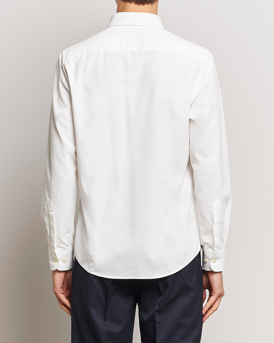 Uomini | Camicie | Morris | Douglas Corduroy Shirt Off White
