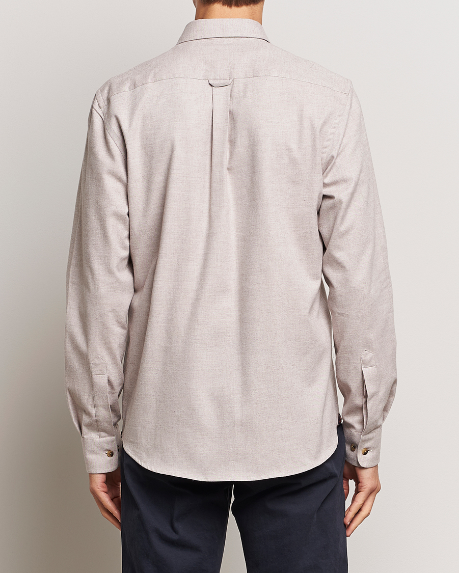 Uomini | Camicie | Morris | Weights Flanell Shirt Khaki