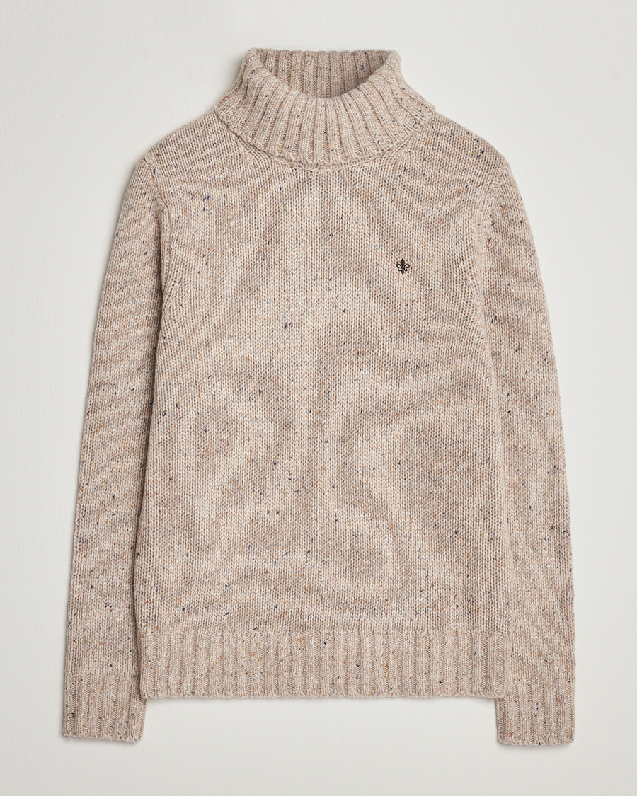 Uomini | Maglieria | Morris | Graham Knitted Rollneck Off White