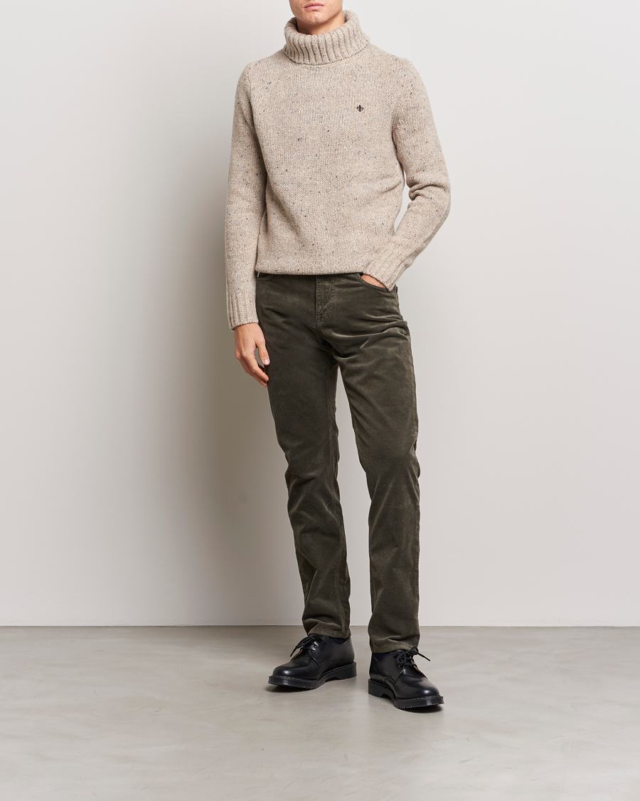 Uomini | Maglieria | Morris | Graham Knitted Rollneck Off White