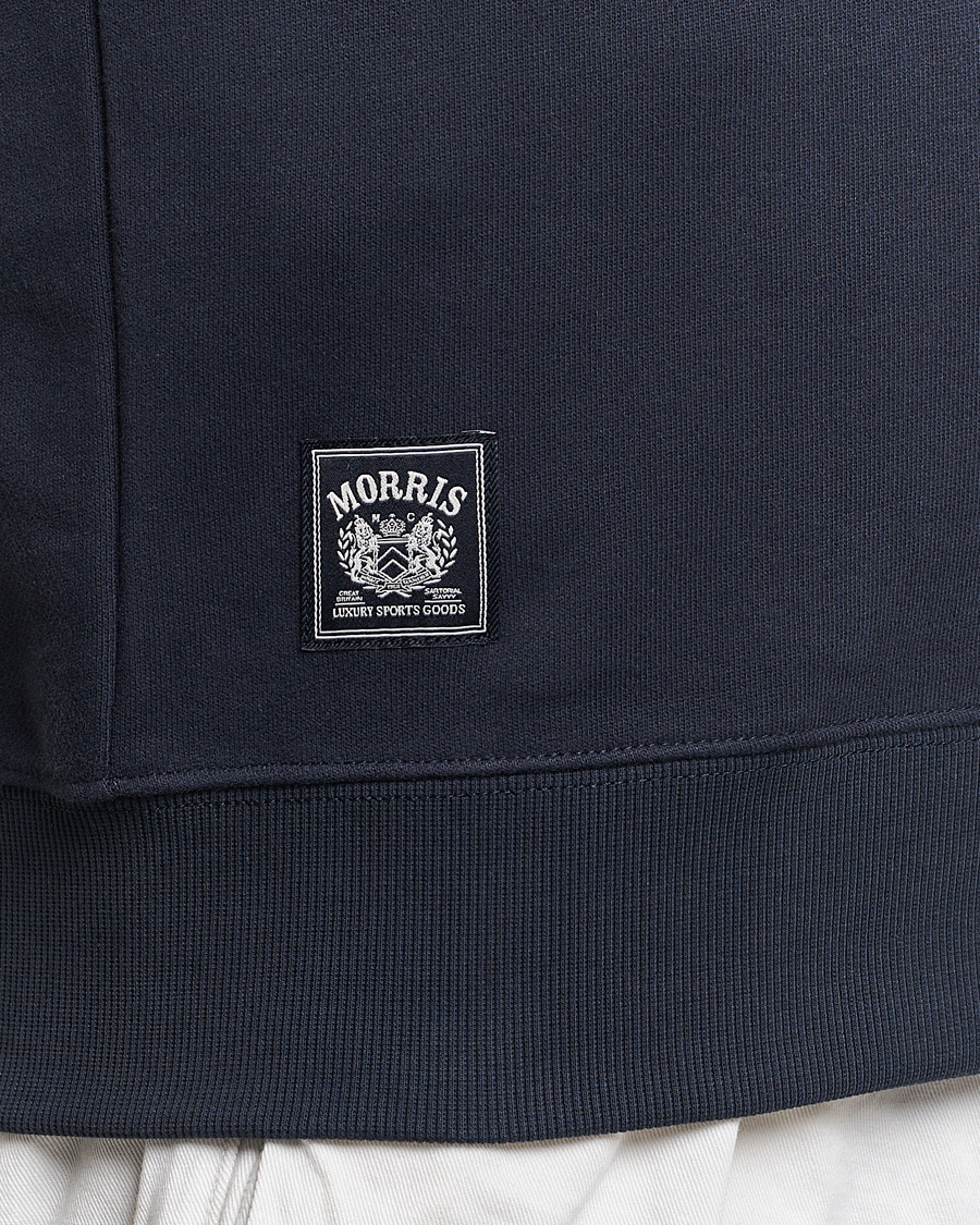 Uomini | Maglieria | Morris | Brandon Lily Sweatshirt Old Blue